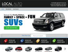 Tablet Screenshot of localauto.com